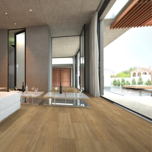 Therdex pvc vloer in de woonkamer