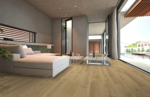 Therdex pvc vloer in de woonkamer