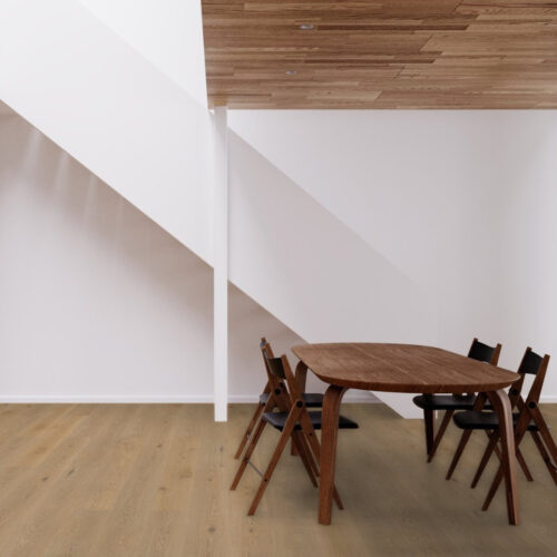 Therdex pvc vloer in de eetkamer
