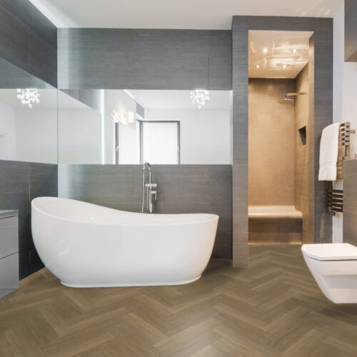 Therdex 6044 pvc vloer in badkamer