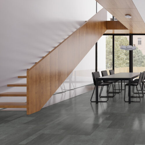Therdex betonlook pvc vloer in de keuken