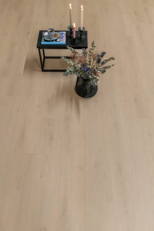 PVC GELASTA STROKEN MET TAFEL EN PLANT