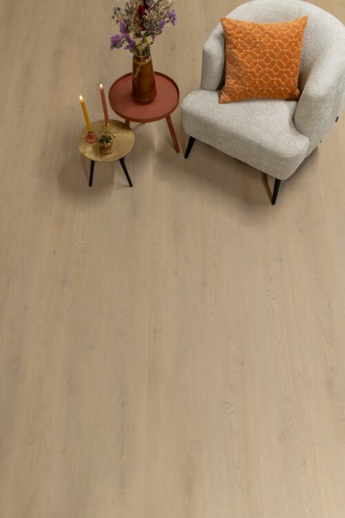 pvc mystiq 1802 stroken bank met kaars
