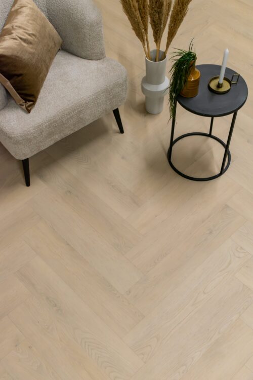 pvc mystiq 1901 visgraat bank met tafel