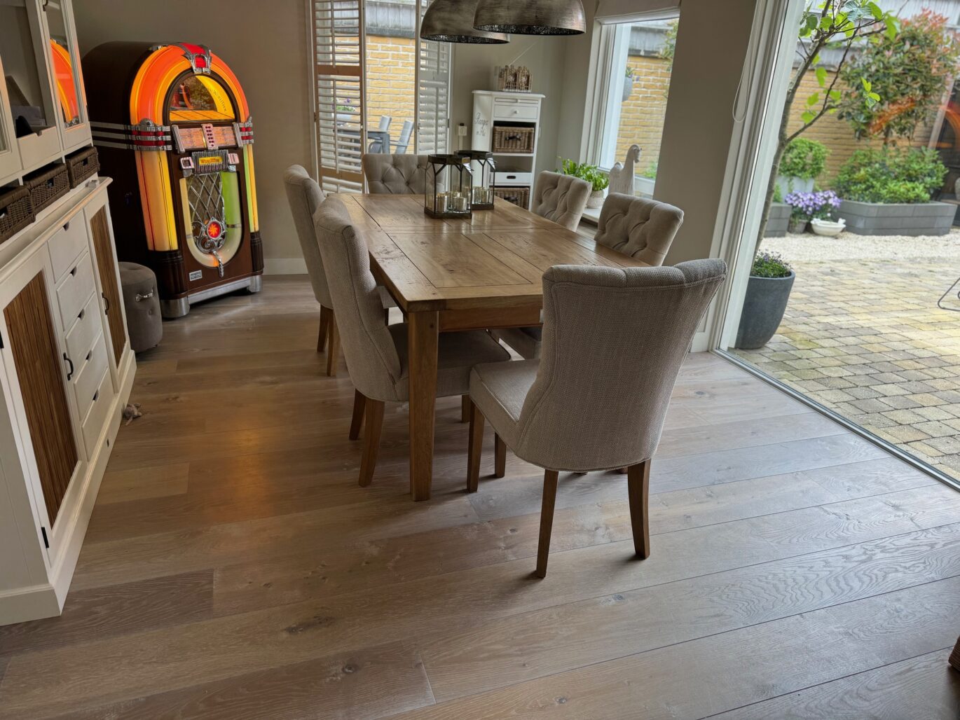 planed oak eiken rustiek andes