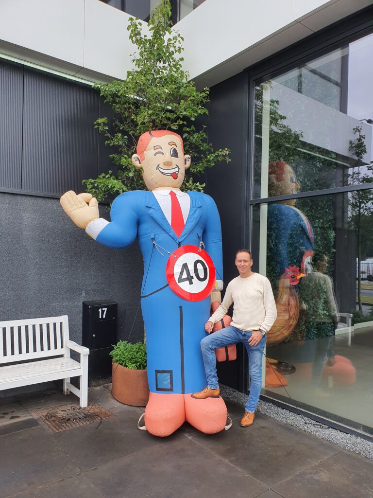 Gerard 40 jaar in dienst bij de pop