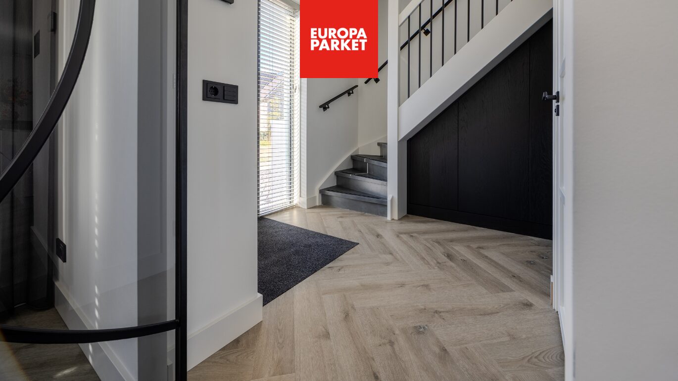 Project Therdex visgraat pvc vloer hal