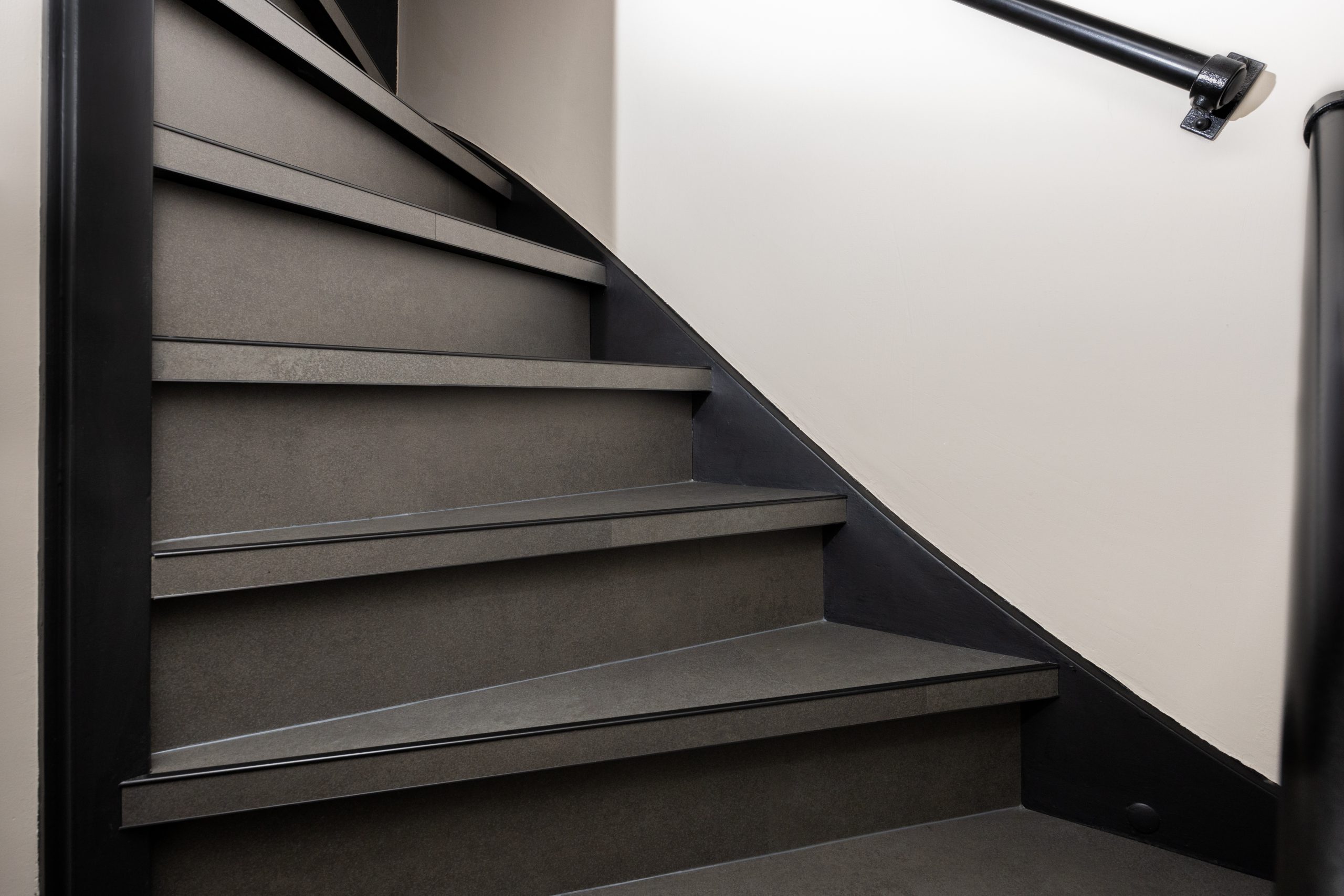 Traprenovatie pvc, betonlook