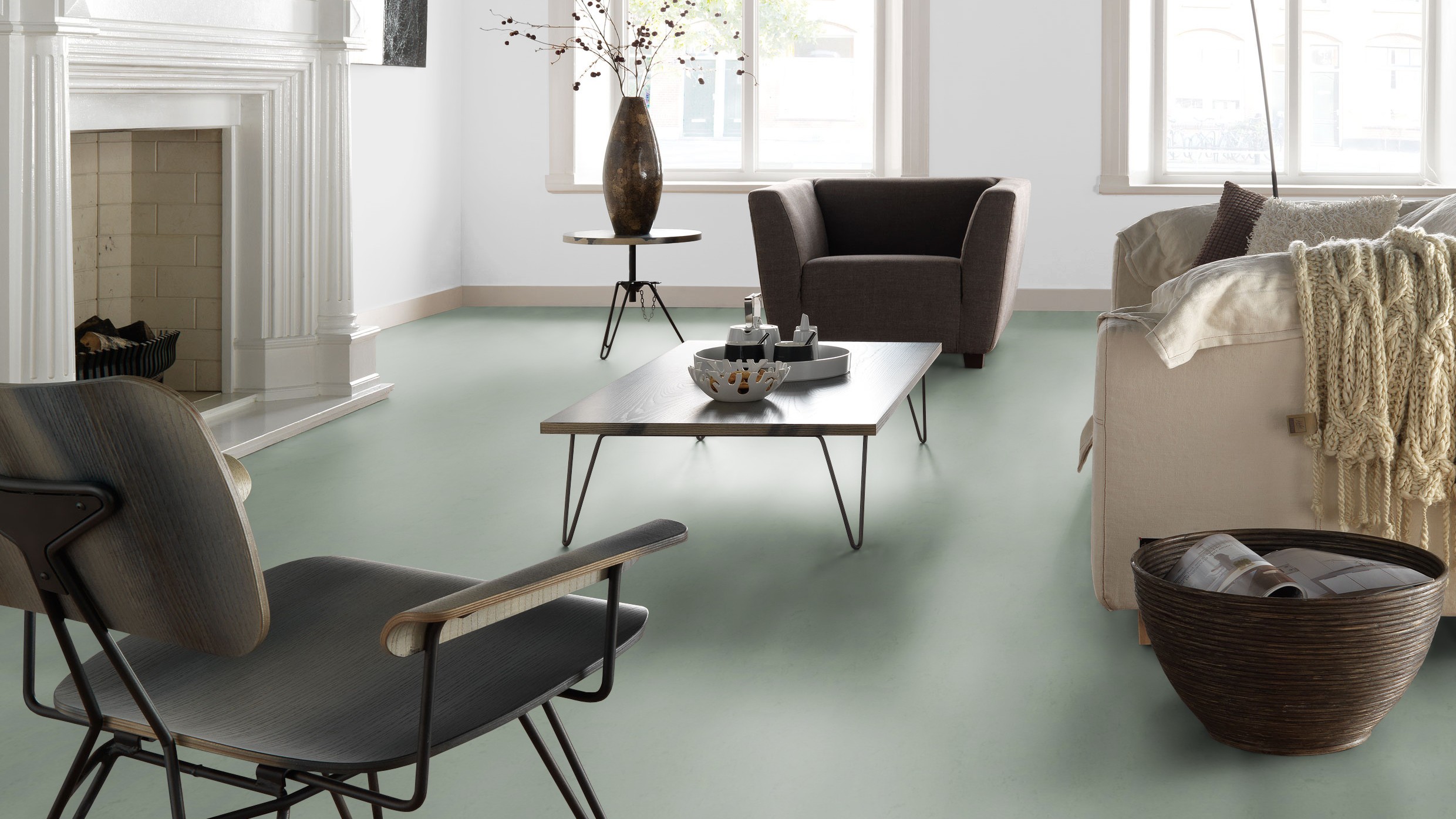 Sfeer 3751 Forbo Marmoleum Concrete Tundra